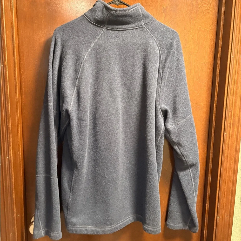The North Face Navy Blue Full-Zip Fleece Jacket